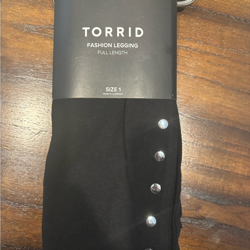 Torrid leggings with studs